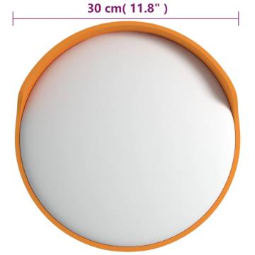 Outdoor Convex Traffic Mirror Ø30 cm - Secure & Durable