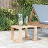 Garden Side Table 40x38x28.5 cm Solid Wood Pine Colour natural pine Quantity in Package 1 