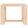 Garden Side Table 40x38x28.5 cm Solid Pine Wood - Hipomarket