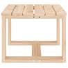 Garden Side Table 40x38x28.5 cm Solid Pine Wood - Hipomarket