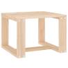 Garden Side Table 40x38x28.5 cm Solid Pine Wood - Hipomarket