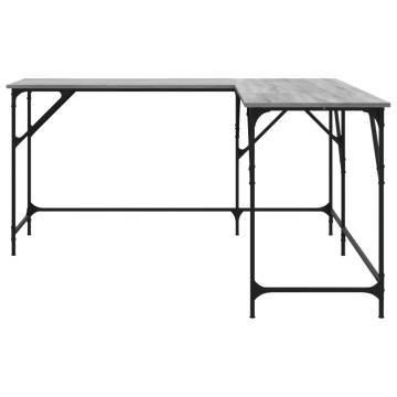 Desk Grey Sonoma 149x149 cm - Stylish & Durable | HipoMarket