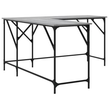 Desk Grey Sonoma 149x149 cm - Stylish & Durable | HipoMarket