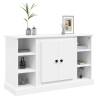 Elegant White Sideboard - 100x35.5x60 cm Engineered Wood