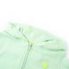 Kids' Bright Green Hooded Zip Sweatshirt - Age 7-8