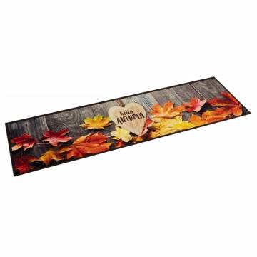 Kitchen Rug Washable Autumn 60x300 cm Velvet | HipoMarket