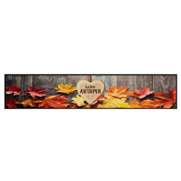 Kitchen Rug Washable Autumn 60x300 cm Velvet | HipoMarket