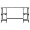 Stylish Grey Sonoma Desk - 140x50x75 cm | HipoMarket UK