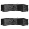 L-Shaped Garden Furniture Covers 2 pcs 16 Eyelets 260x210x80 cm Size 260 x 210 x 80 cm Quantity in Package 2 