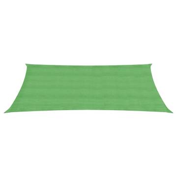 Light Green Sunshade Sail 2x5 m - UV & Mould Resistant