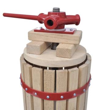 Fruit and Wine Press 6 L - Compact, Durable, Easy-to-Use