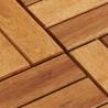 Decking Tiles 30 x 30 cm Acacia Set of 30 - Durable & Stylish