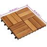 Decking Tiles 30 x 30 cm Acacia Set of 30 - Durable & Stylish