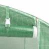 Greenhouse with Steel Frame Green 54 m² - Hipomarket UK