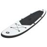 Inflatable Stand Up Paddleboard Set - Black and White