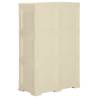 Plastic Cabinet 79x43x125 cm - Wood Design Angora White