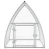 Chicken Cage Silver 100x105x120 cm - Galvanised Steel