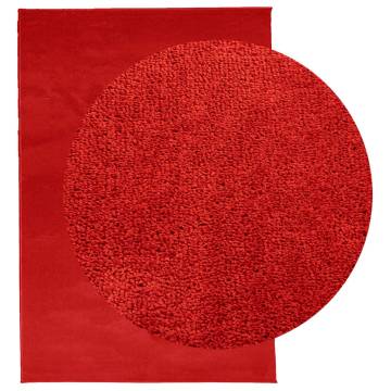 Rug OVIEDO Short Pile Red 120x170 cm - Stylish & Comfortable