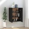 Hanging Cabinet Black 69,5x34x90 cm Engineered Wood Colour black Quantity in Package 1 Number of 