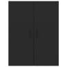 Hanging Cabinet Black 69.5x34x90 cm - Stylish Storage Solution