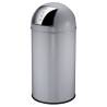 EKO Waste Bin 40L Matte Grey with Push Lid | Hipomarket UK