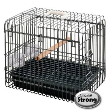 Strong Bird Carrier Light Black 33x45x39 cm - Hipomarket