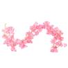 Dark Pink Artificial Flower Garlands - 6 Pcs, 180 cm | HipoMarket