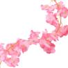 Dark Pink Artificial Flower Garlands - 6 Pcs, 180 cm | HipoMarket