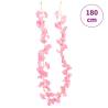 Dark Pink Artificial Flower Garlands - 6 Pcs, 180 cm | HipoMarket