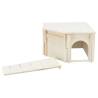 TRIXIE Rodent House Thore - Stylish Wood Home for Pets