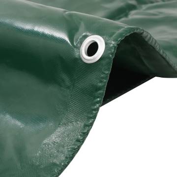 Tarpaulin 650 g/m² 2.5x3.5 m - Heavy-Duty Green Cover