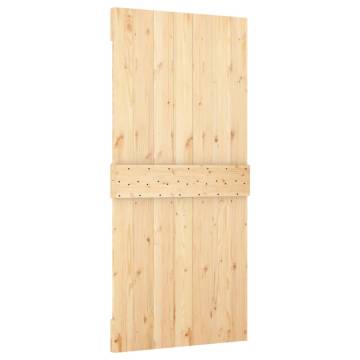 NARVIK Solid Wood Pine Door 95x210 cm - Enhance Your Home