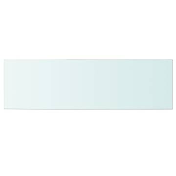 Shelf Panel Glass Clear 100x30 cm - Durable & Stylish Display