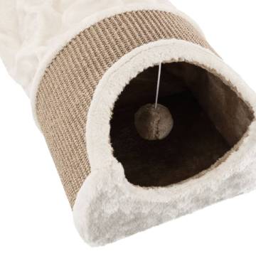 TRIXIE Scratching Tunnel with 2 Caves for Cats