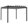 Gazebo with Louvered Roof 3x3m – Elegant Outdoor Shelter