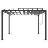 Gazebo with Louvered Roof 3x3m – Elegant Outdoor Shelter