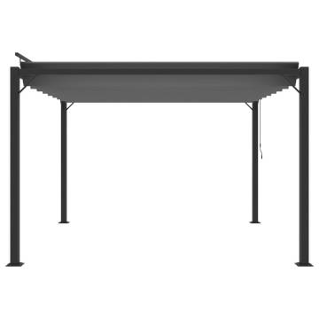 Gazebo with Louvered Roof 3x3m – Elegant Outdoor Shelter