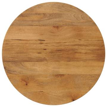 Round Solid Wood Mango Table Top Ø 90x3.8 cm | Hipo Market