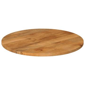 Round Solid Wood Mango Table Top Ø 90x3.8 cm | Hipo Market