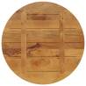 Round Solid Wood Mango Table Top Ø 90x3.8 cm | Hipo Market