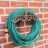 HI Cast Iron Hose Holder Brown - Durable & Antique Design