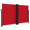 Retractable Side Awning Red 140x600 cm - Hipomarket UK