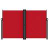 Retractable Side Awning Red 160x600 cm - Privacy & Protection