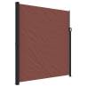 Retractable Side Awning Brown 220x500 cm | Hipomarket