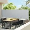 Patio Retractable Side Awning 140x600 cm Grey Colour grey Size 600 x 140 cm Quantity in Package 1 