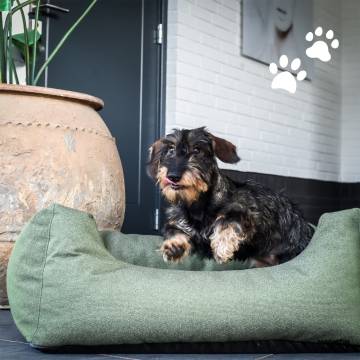 Madison Outdoor Dog Bed - 80x67 cm Taupe | HipoMarket