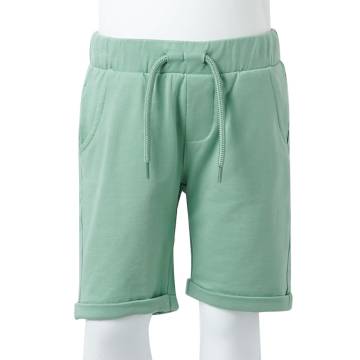 Kids' Light Khaki Drawstring Shorts - Age 7-8 | HiPoMarket