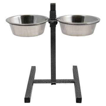 Jack and Vanilla Bon Appetit Pet Food Bowl Stand - 2x3.9L