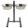 Jack and Vanilla Pet Food Bowl Stand Bon Appetit 2x3.9 L Size 62.5 x 27 x 53 cm 