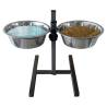 Jack and Vanilla Bon Appetit Pet Food Bowl Stand - 2x3.9L